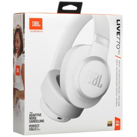 Беспроводные/проводные наушники JBL Live 770NC белый