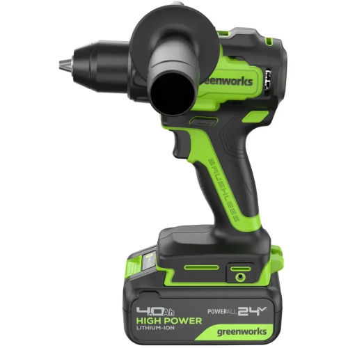 Дрель-шуруповерт Greenworks GD24DD90 (3707507CUD) с АКБ и ЗУ