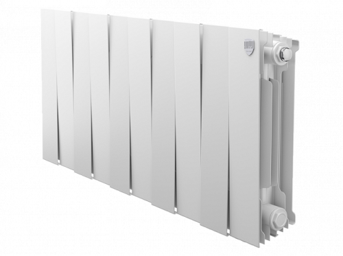 Биметаллический радиатор отопления  Royal Thermo Pianoforte 300 10 Секций Bianco Traffico