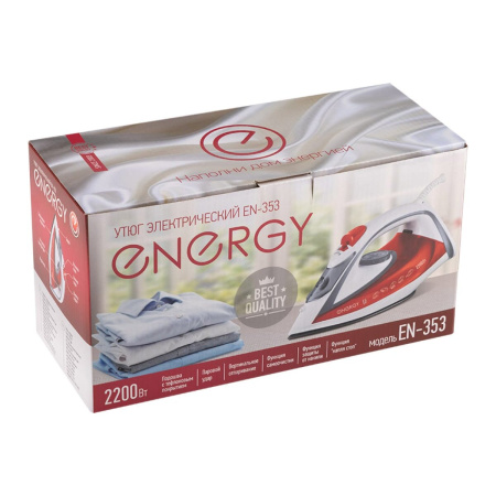 Утюг ENERGY EN-353 оранжевый