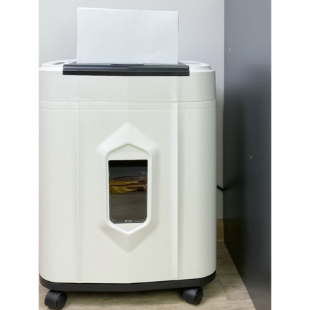 Шредер ГЕЛЕОС АП20-5 белый/черный