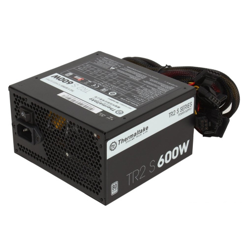 Блок питания Thermaltake PS-TRS-0600NPCWEU-2 ATX 600W TR2 S 80+ (24+4+4pin) APFC 120mm fan 5xSata RTL