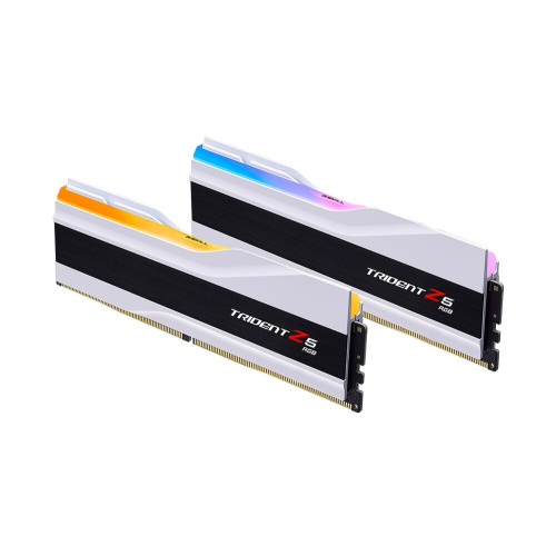 ОЗУ G.SKILL Trident Z5 RGB 32GB (F5-6000J3238F16GX2-TZ5RW) (2x16GB) DDR5 6000MHz CL32 (32-38-38-96) 1.35V / White