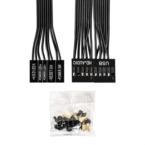 Корпус Exegate BAA-303 EX297991RUS Minitower (mATX, без БП, 2*USB, HD Audio, черный)