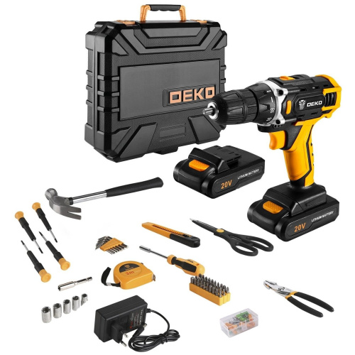 Дрель-шуруповерт Deko DKCD20FU-Li (кейс) (063-4178)
