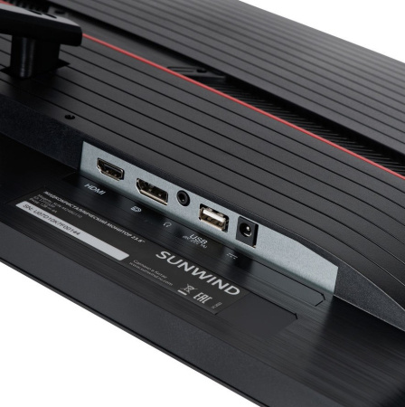 Монитор SunWind SUN-M24BG110 черный