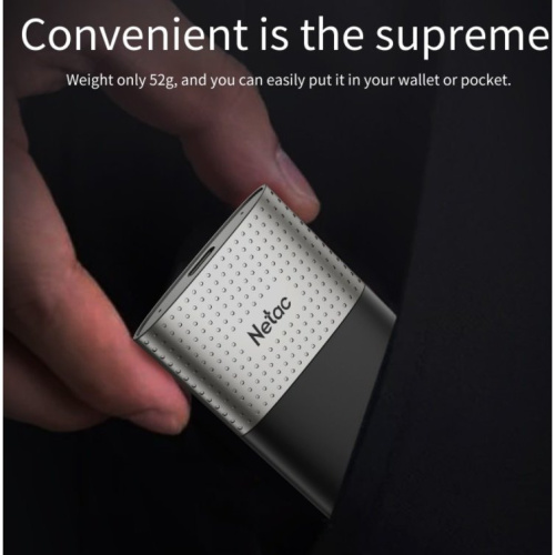 SSD Netac Z9 1Tb NT01Z9-001T-32BK USB 3.2 Gen 2 Type-C