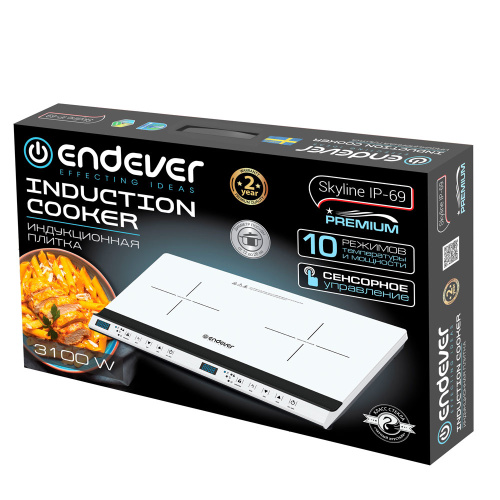 Настольная плитка Endever Skyline IP-69 белый