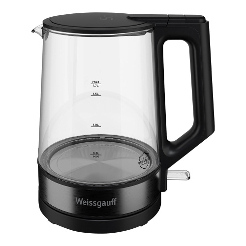 Электрочайник Weissgauff WK 1700 EcoGlass Nero