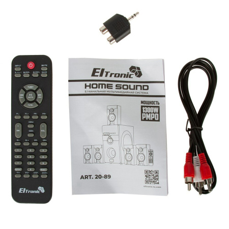 Акустическая система ELTRONIC 20-89 черный