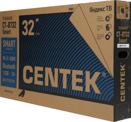 Телевизор Centek CT-8732 черный