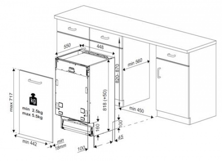 Встраиваемая посудомоечная машина Beko BDIS15021