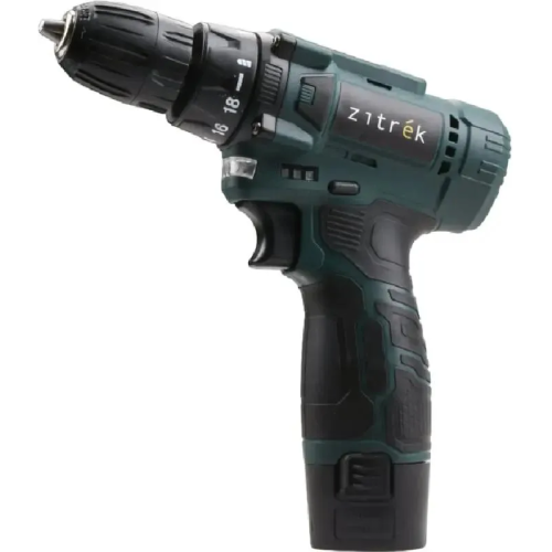 Дрель-шуруповерт Zitrek Green 12V Max (085-1015) аккум. патрон быстрозажимной