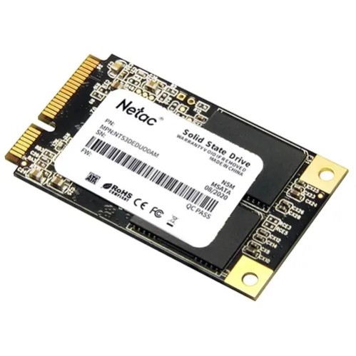 SSD Netac N5M (NT01N5M-002T-M3X) 2.0Tb Series Retail mSATA (SATA3, up to 560/520MBs, 3D TLC/QLC)