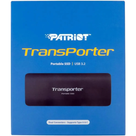 Внешний SSD Patriot PTP2TBPEC, 2ТБ, черный