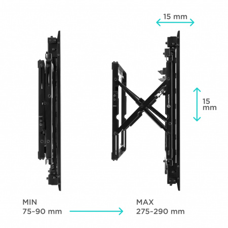 Кронштейн Onkron PRO7G черный