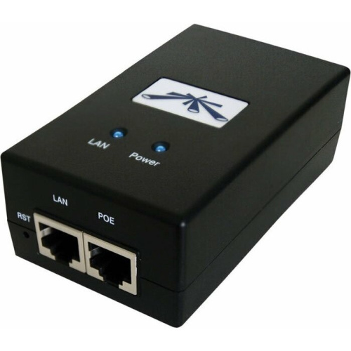 Блок питания Ubiquiti POE-24-24W-G 24В, 1А, Passive PoE, стандарт передачи данных Gigabit Ethernet, (758050) (023538)