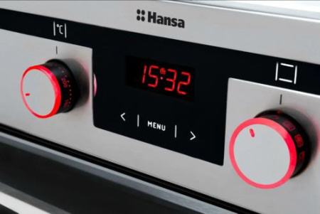 Электрический духовой шкаф Hansa BOEI68450077 серебристый