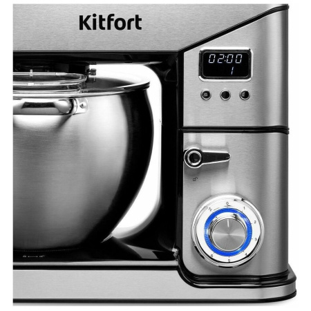 Миксер Kitfort КТ-3413 серебристый/черный