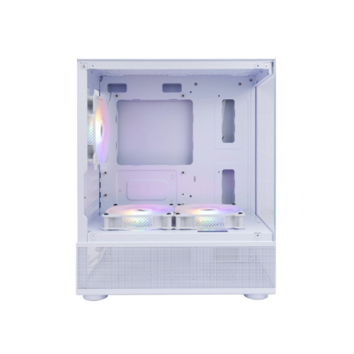 Корпус 1STPLAYER Miku Mi2-A White (Mi2-A-WH-2F1R-W-1F1-W)/ mATX / 3x120mm LED fans
