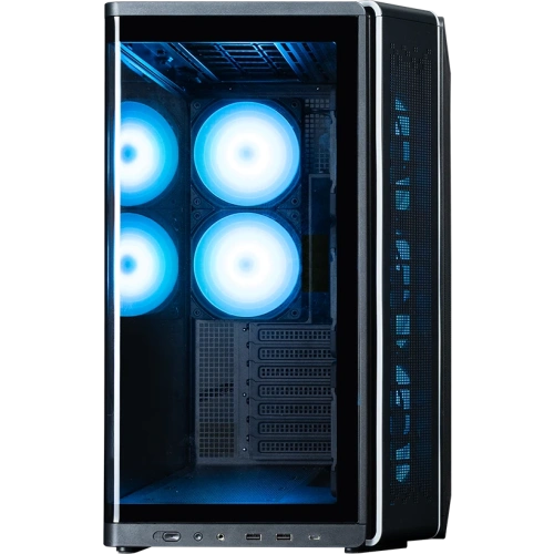 Корпус ZALMAN P60 black MidiTower (ATX, без БП, 2xUSB 3.0+USB Type C, 5x120mm ARGB )
