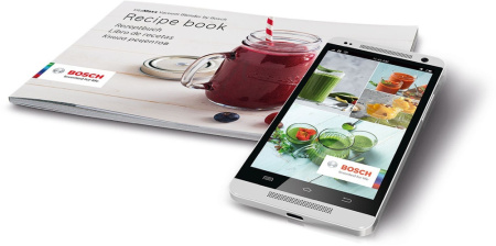 Блендер Bosch MMBV625M серебристый/черный