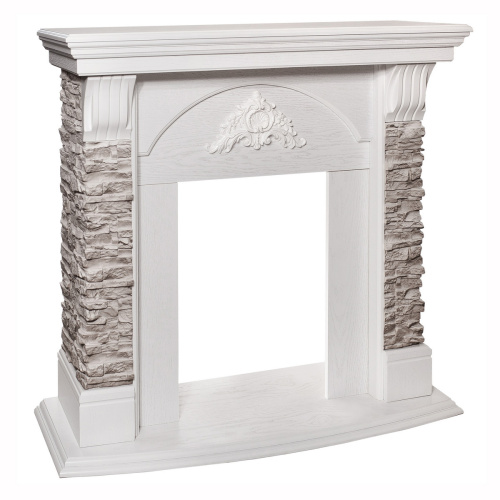 Портал каминный из МДФ RealFlame Athena GR белый