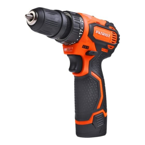 Дрель-шуруповерт PATRIOT BR 369Li 180201369 2 АКБ Li-Ion, кейс