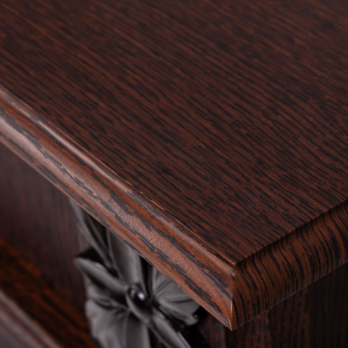 Электрокамин RealFlame Philadelphia 25,5/26 DN орех с очагом Evrika 25,5 LED