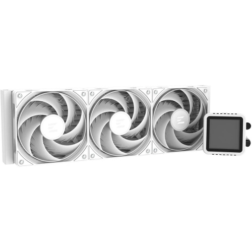 СВО Zalman Alpha2 DS A36 White 360mm, ARGB, LCD Display, white