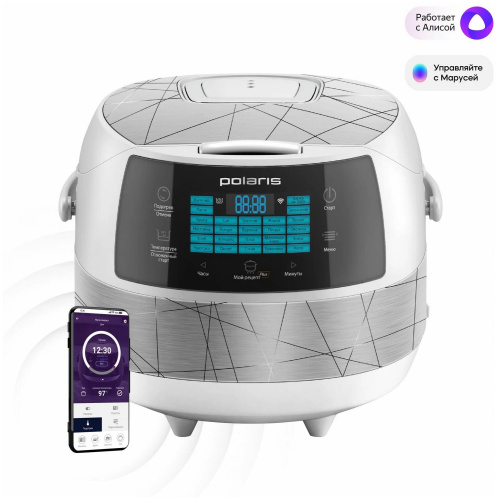 Мультиварка Polaris PMC 5017 серебристый