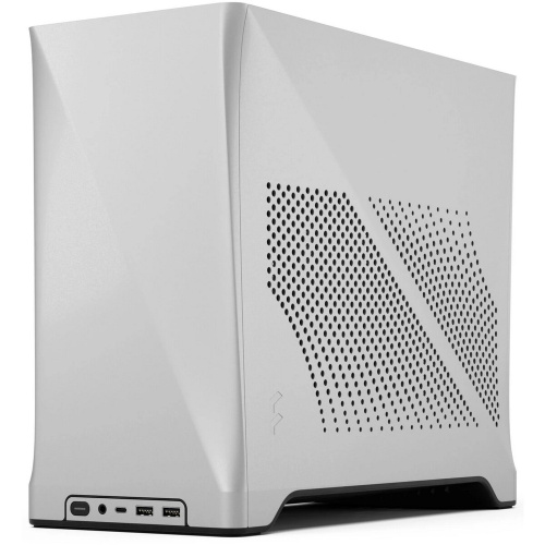 Корпус Fractal Design Era 2 (FD-C-ERA2N-01) без БП, SFF, 2x120mm, 2xUSB-A 3.0 + 1xUSB 3.2 Type-C, SFX PSU Support, mITX Silver
