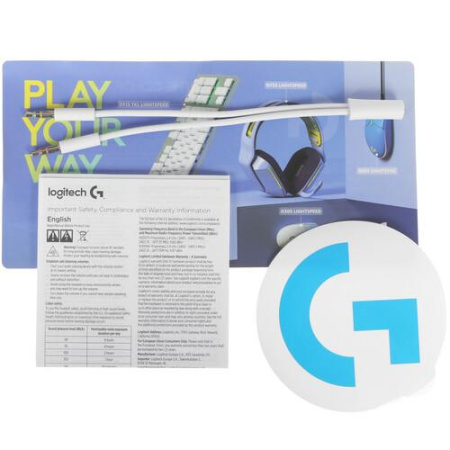 Проводные наушники Logitech G335 белый