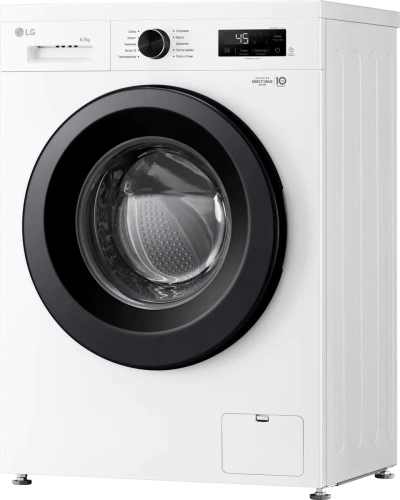Стиральная машина LG F2Y1WS6W класс: A загр.фронтальная макс.:6.5кг белый инвертер
