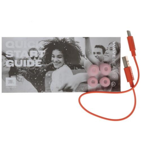 Наушники TWS JBL Wave Beam 2 розовый