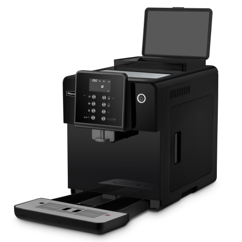 Кофемашина Rondell RDE-1107 черный/серебристый