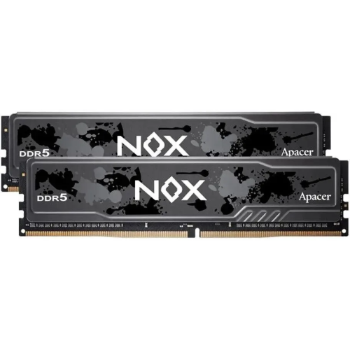 ОЗУ APACER NOX (AH5U32G60C622MBAA-2) DDR5 DIMM 6000-38 2048x8 32GB 1.35V OC DDR5 w/HS RP-K2